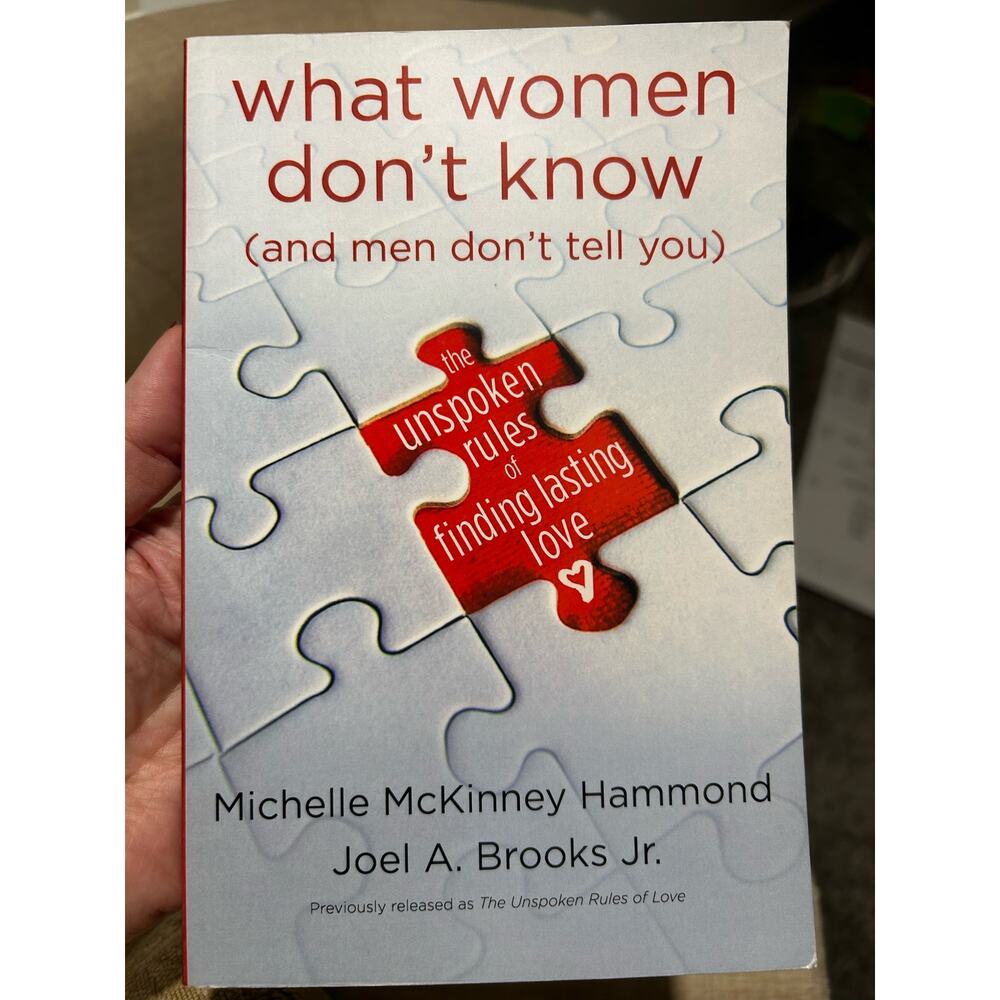 Book Paperback:   What Women Don't Know (and men don't tell you) self-help